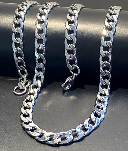 Inox collana catena acciaio - inox, in