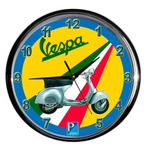 orologio NUOVO da parete VESPA ITALIA moto biker 
