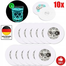 Set sottobicchieri led - 10,