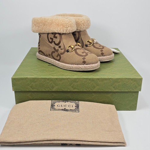 Gucci jumbo canvas horsebit - gucci, gg