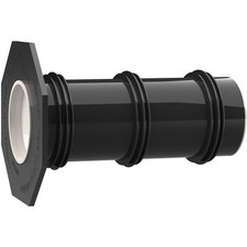 Hauff UFR 100/400 Futterrohr universell mit Anspachtelflansch, DN100, L. 400mm