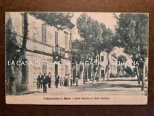 CARTOLINA FRANCAVILLA A MARE Hotel Morteo e Viale Nettuno - ANNO 1917 - fp VG