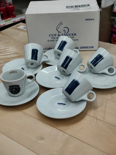 Sei tazzine caffè lavazza - caffè,