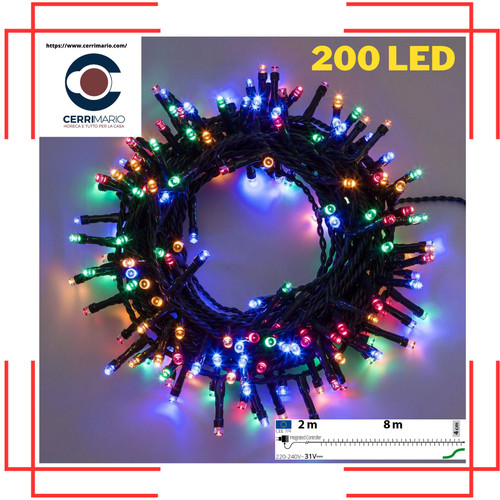 Luci natale 200 - luci,