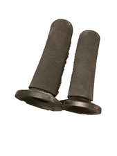 Coppia Manopole Manubrio Nero