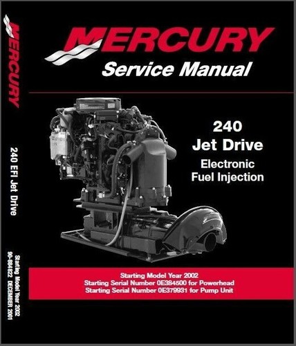 Mercury 240 jet drive - jet,