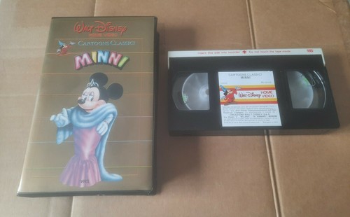 Vhs minni walt disney - vhs, (1984)
