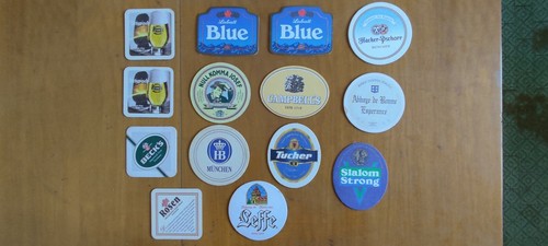 Sottobicchieri birra vari - 14,