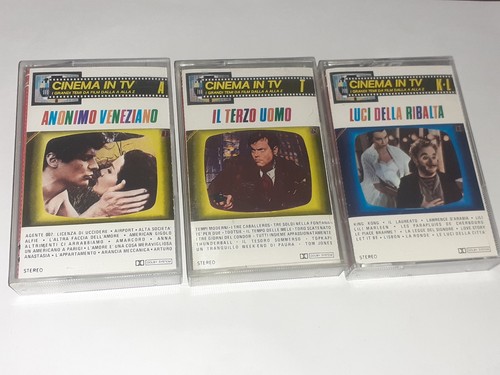 Lotto musicassette cinema in - lotto,