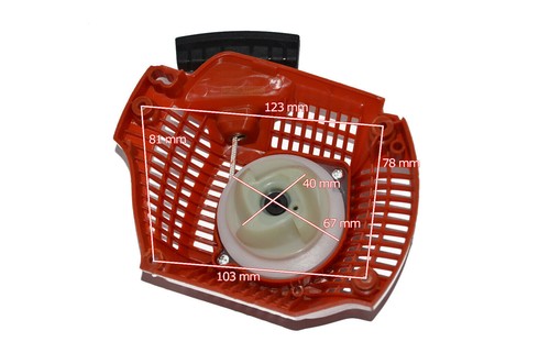 Avviatore fune motosega - fune,