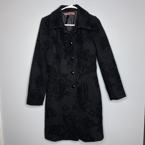 Cappotto desigual nero - cappotto, su