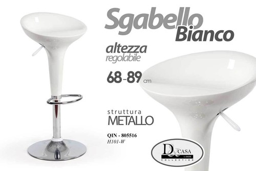 Sgabello bar robusti seduta - 2,