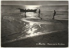 MAROTTA - PESARO - PESCA CON LA SCIABICA - VIAGG. -57943-