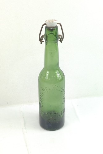 German old beer bottle - german,
