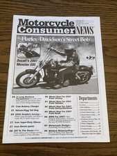 Motorcycle Consumer News