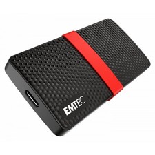 Emtec X200 128 GB USB tipo-C 3.2 Gen 1 (3.1 Gen 1) Nero, Rosso