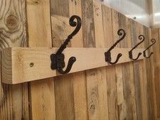 Appendiabiti rustico in legno