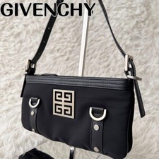Borsa a mano Givenchy in pelle di nylon con logo nera