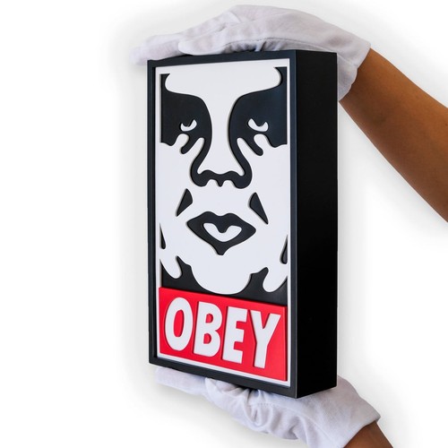 Obey shepard fairey sculpture - shepard,