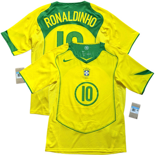 2004 brasile autentica - autentica, maglia