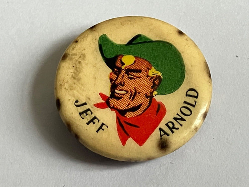 Vintage jeff arnold - jeff, badge