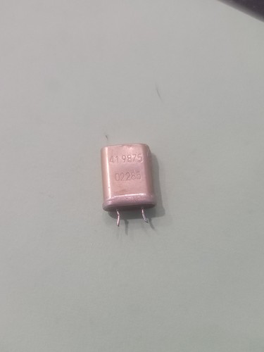 Metri cristallo 9875 mhz - cristallo, 41,9875
