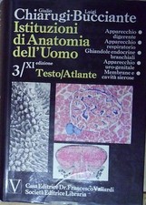 Chiarugi bucciante ISTITUZIONI DI ANATOMIA DELL'UOMO 3 XI edizione TESTO AT