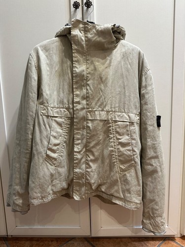 Stone island lino flax - island, hooded