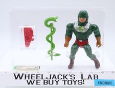 King Hiss Malaysia AFA GRADED 85 He-Man Masters of the Universe MOTU 1985 Mattel