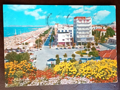 Cartolina riccione riviera - cartolina,