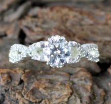 Diamante Solitario 1.12 Bianco