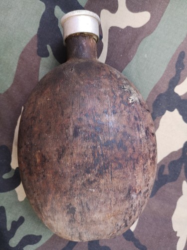 Ww2 borraccia acqua cocco - borraccia,