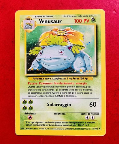 Lotto carte pokemon venusaur - lotto,