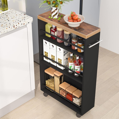 Carrello portaoggetti slim - carrello,