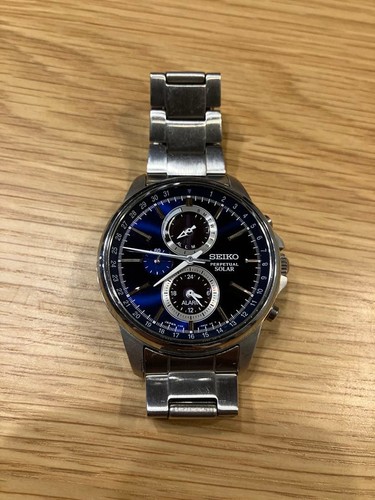 Seiko solar blu - blu, perpetuo