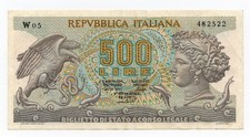 500 LIRE BIGLIETTO ARETUSA