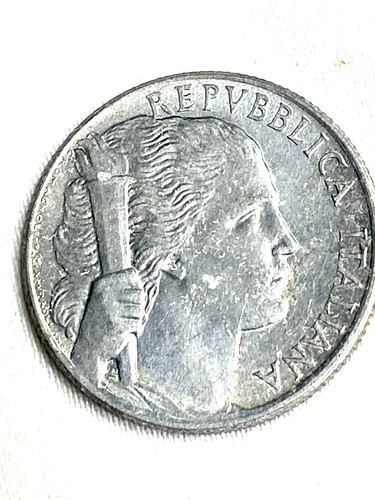 Moneta lire 1949 italia - 1949, r