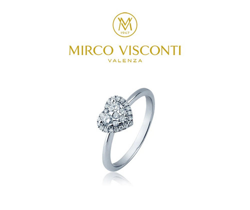 Anello mirco visconti cuore - anello,
