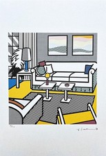 ROY LICHTENSTEIN - Interno con