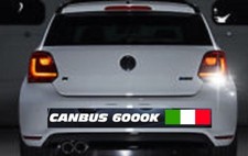 LAMPADA RETROMARCIA 15 LED P21W BA15S CANBUS PER VW POLO 6R 6000K NO ERROR