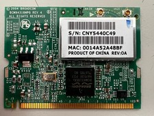 Mini PCI Wireless WIFI Card BROADCOM BCM94318MPG