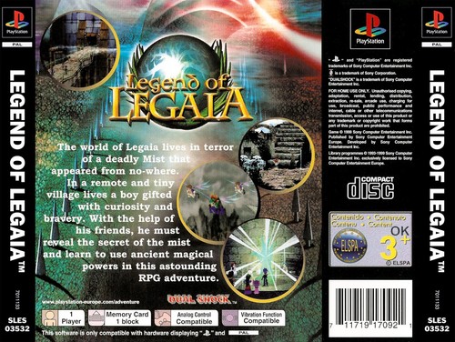 Legend legaia ps1 opera - legend,