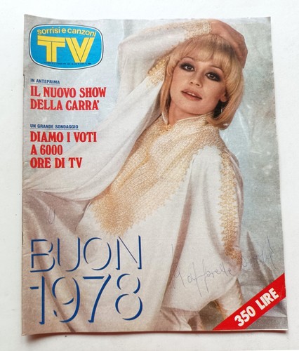 Rivista sorrisi canzoni - rivista,