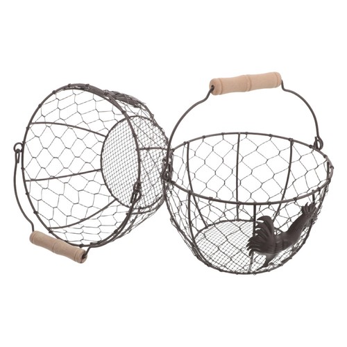 Lot paniers fil de - de,