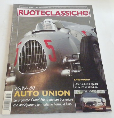 Rivista ruoteclassiche 178 - ruoteclassiche,