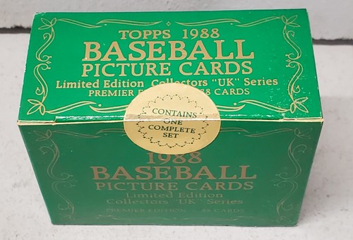 1988 topps tiffany edizione - tiffany,