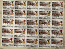 foglio incompleto Insurrezione Donne Carraresi Roma 2009 valore 37,50 euro