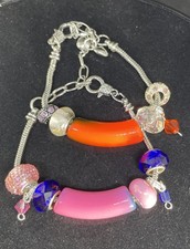 Bracciale Charm con Perline