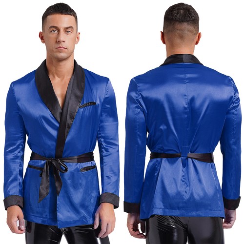Accappatoio uomo raso - , setoso