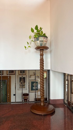 Colonna piedistallo legno - colonna,